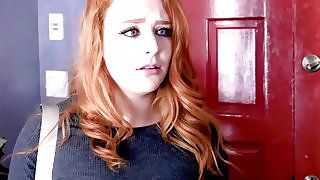 GingerpatchFreckled Redhead Gets Hairy Pussy Rammed