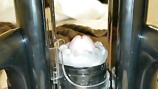 Машина для автоматичного погладжування сперма